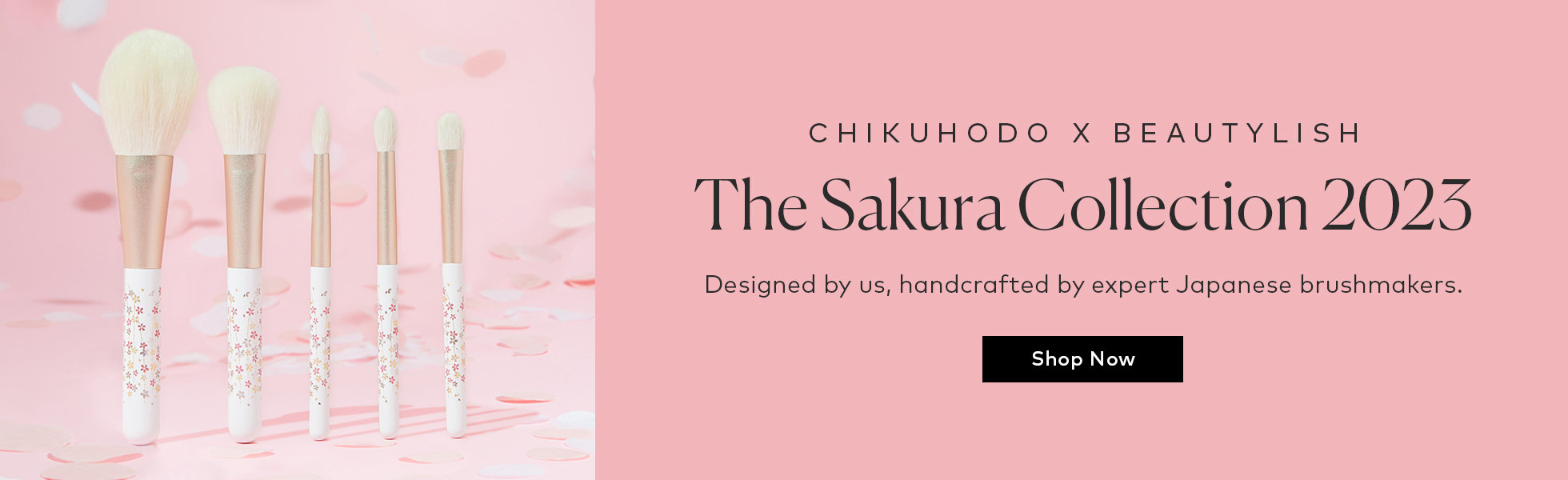 Shop the new CHIKUHODO Sakura Collection now at Beautylish.com